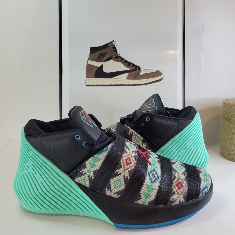 Jordan 'Why Not?' ZER0.1 Low N7 BQ2383 001 Men’s Size 9 Russell Westbrook